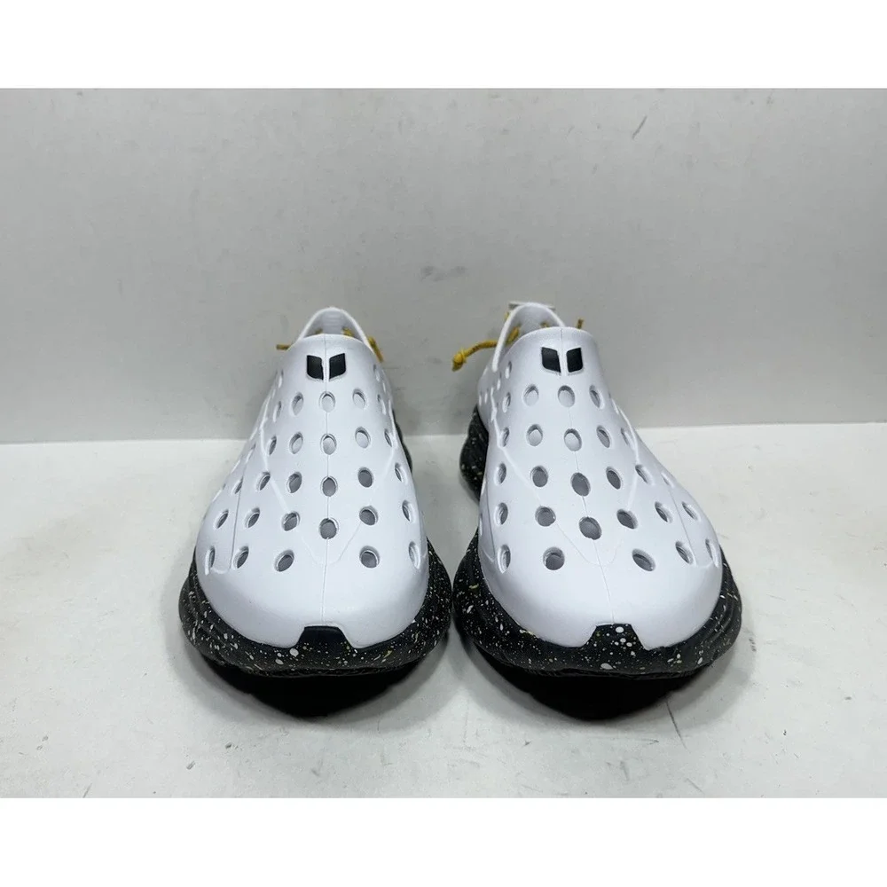 Kane Footwear Revive Speckle Active Recovery Shoes White Black Mens Size 8
